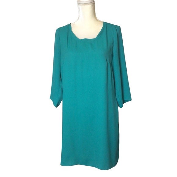 MNG Basics Green Tunic/Mini Dress Size US 6 - Picture 1 of 9